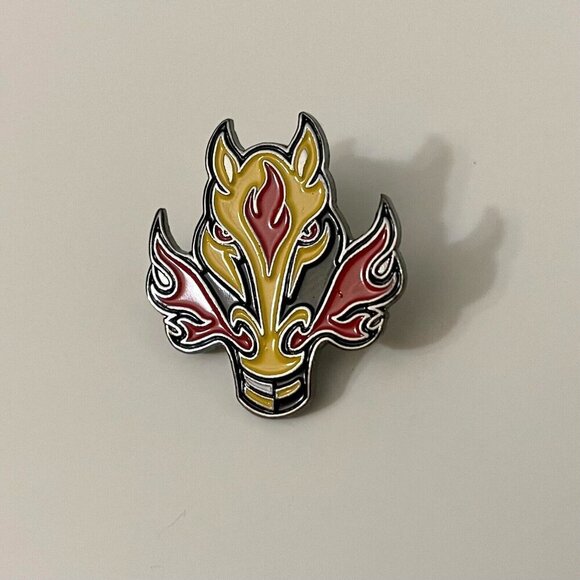 Calgary Flames Blasty Horse NHL Hockey Mascot Pin - Picture 2 of 8